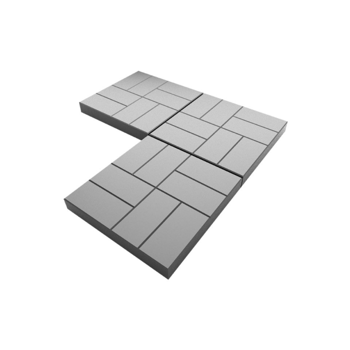 Монтаж фигур из плитки