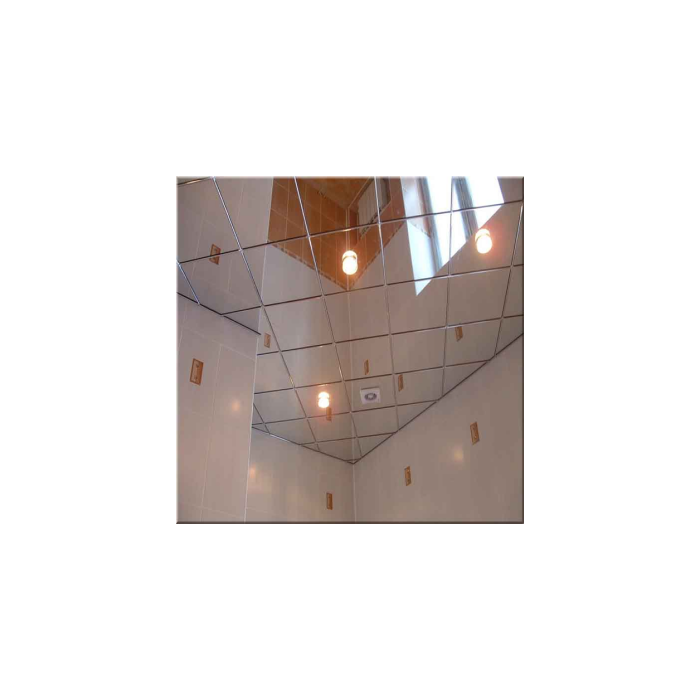 Устройство зеркального подвесного потолка