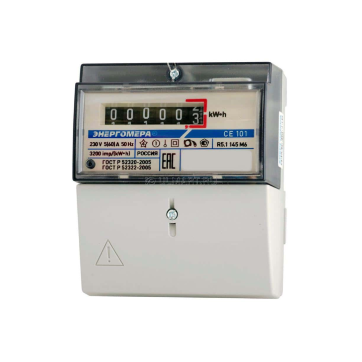 Монтаж однофазного счетчика без трансформаторов тока