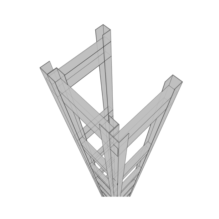 Устройство короба из гипсокартона сечением до 500х500мм