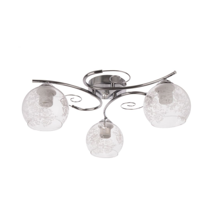 Люстры простые 3-х рожковые