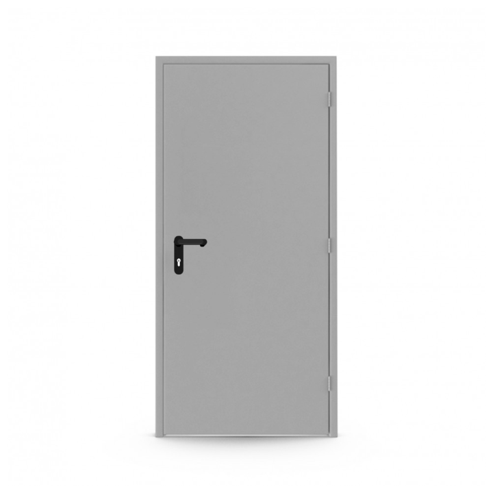 Установка входной металлической двери