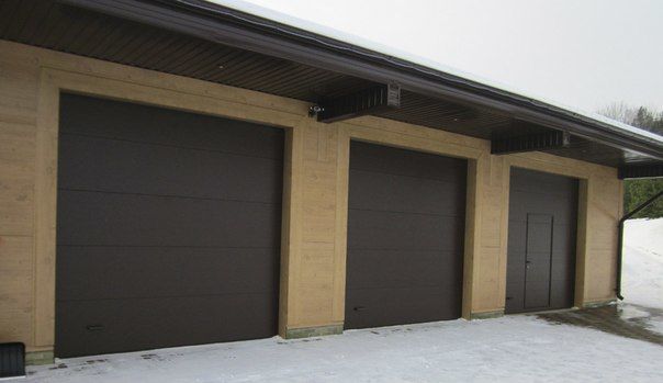Секционные ворота для гаража